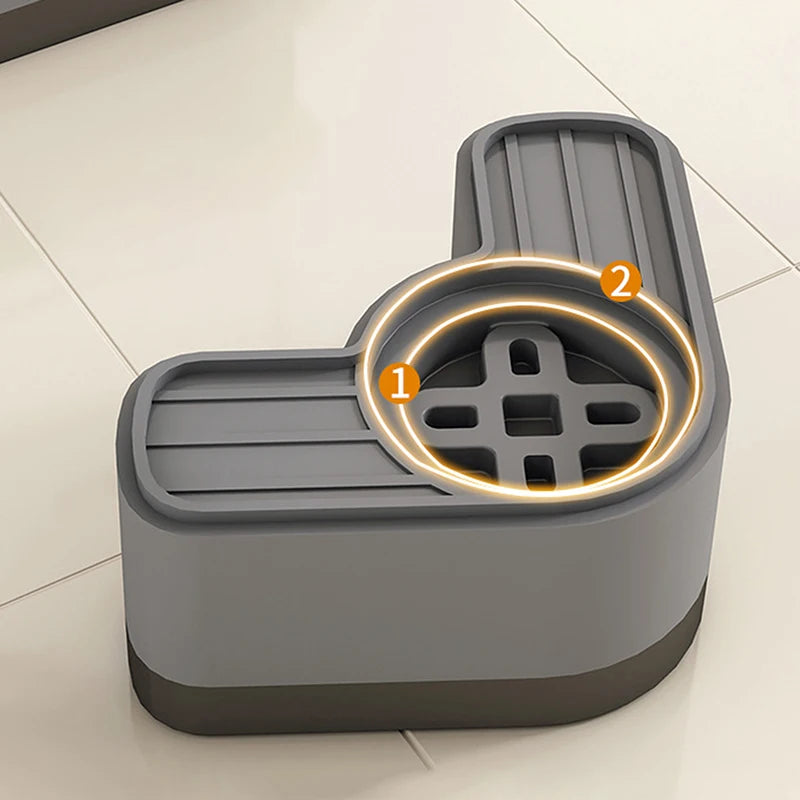 4Pcs Anti Vibration Pads Slipstop Silent Universal Washing Machine Refrigerator Support Dampers Washer Dryer Stand Zpaxo
