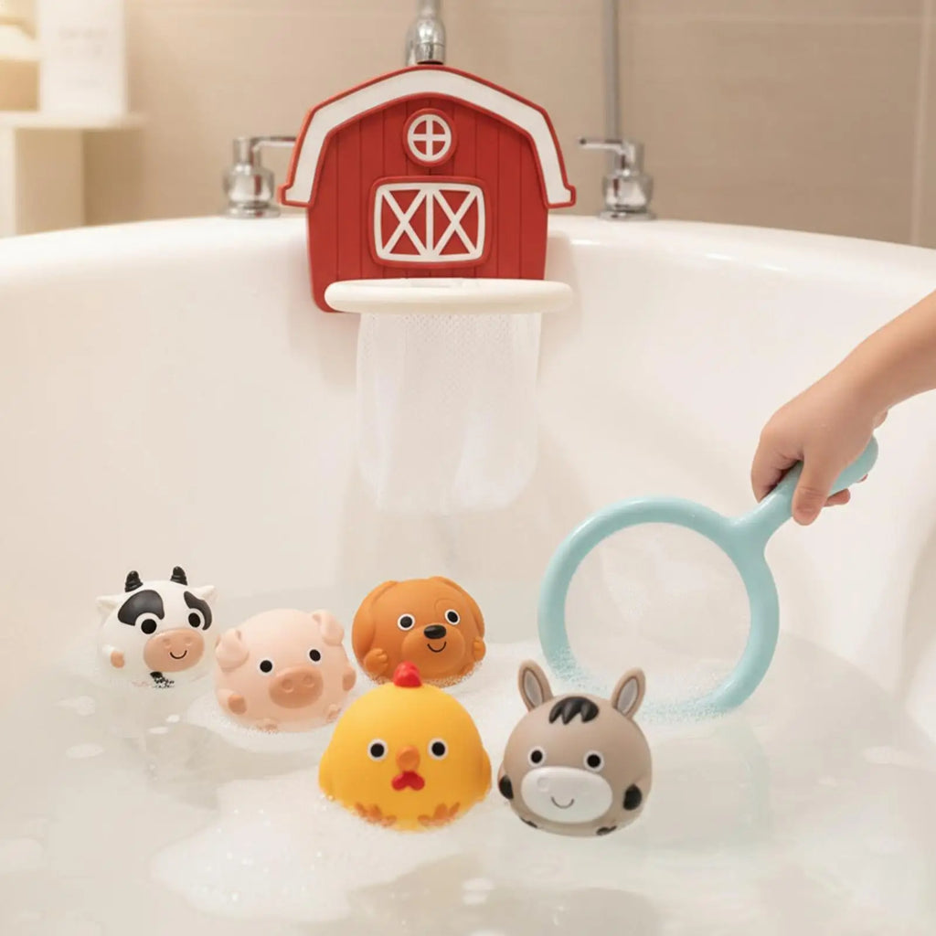Kids Bath Toys Interactive Fun Pool Game Bathtub Basketball Hoop Suction Cups For Kids Boys Girls Traveling Pool Beach Bathroom Zpaxo