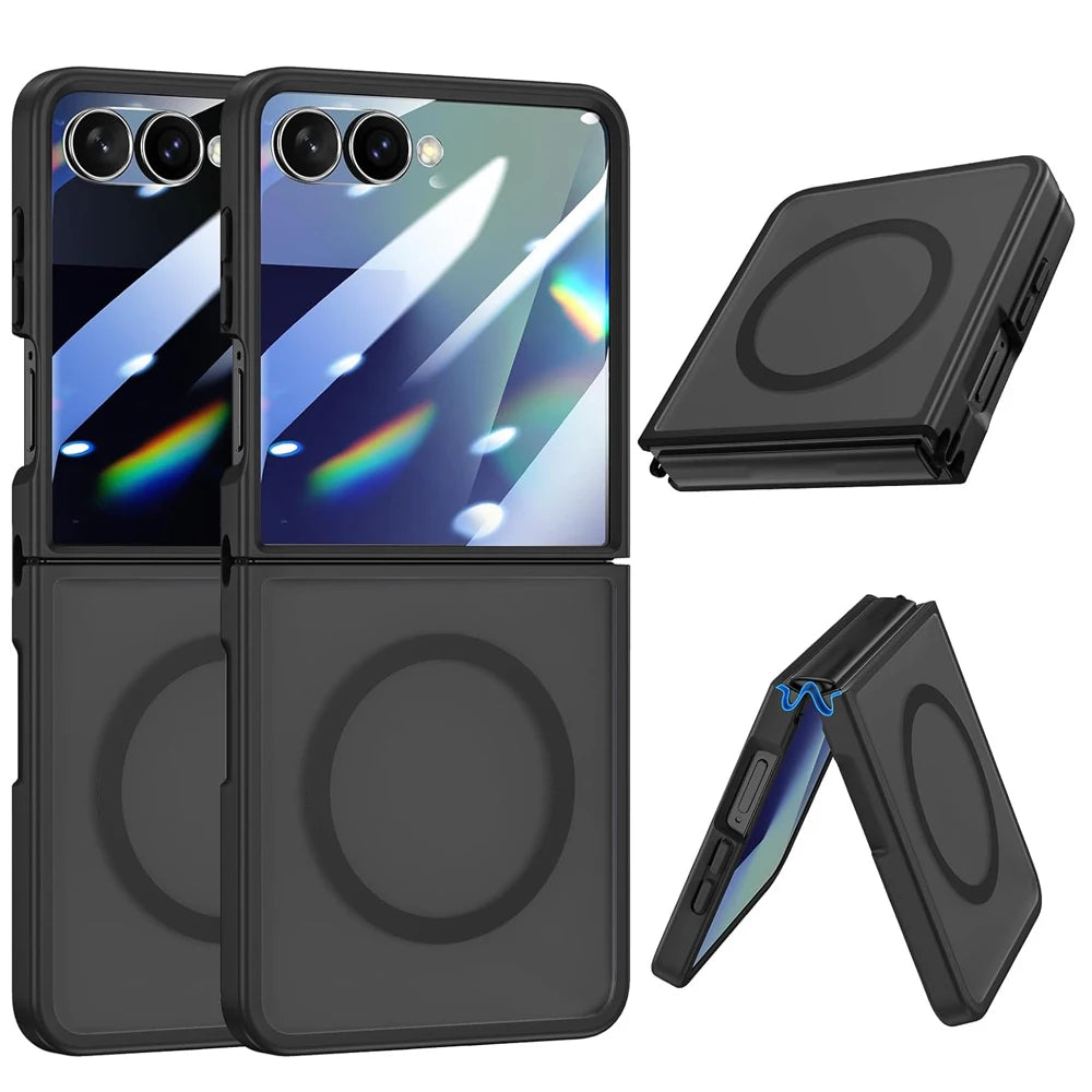 UYUXIO Magnetic Wireless Charging Mobile Phone Case Samsung Galaxy Z