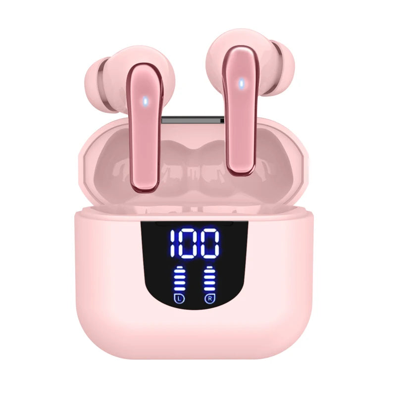 Wireless Bluetooth Earphones Intelligent Noise Cancelling Microphone Zpaxo K06-pink China Mainland