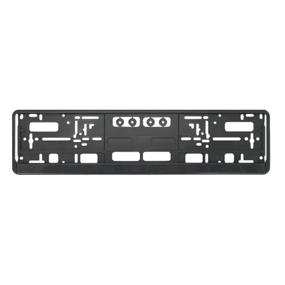 Glossy Surface Registration Plate Holder Anticorrosion Durable License Plate Frame High Quality Waterproof Zpaxo Black
