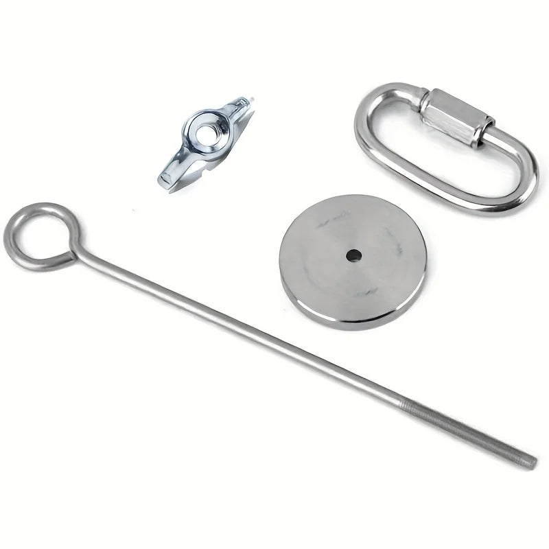 Stainless Steel Parrot Feeder Hanging Fresh Vegetables Juicy Fruits Zpaxo Silver 28cm