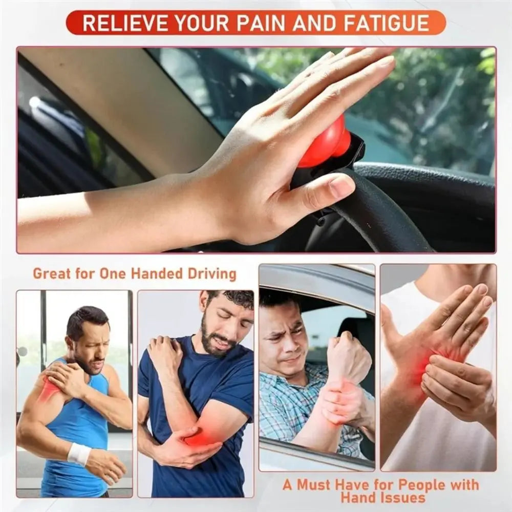 Adjustable Steering Wheel Booster Ball Universal Fit Durable Zpaxo