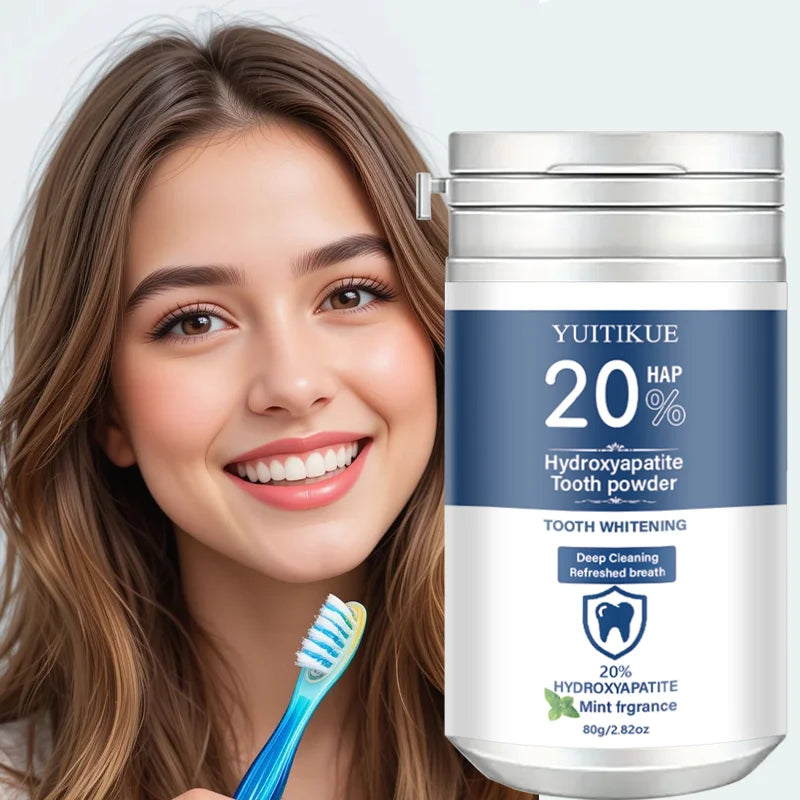 Hydroxyapatite Tooth Powder – Mint Whitening & Deep Cleansing Whitening Tooth Powder Zpaxo