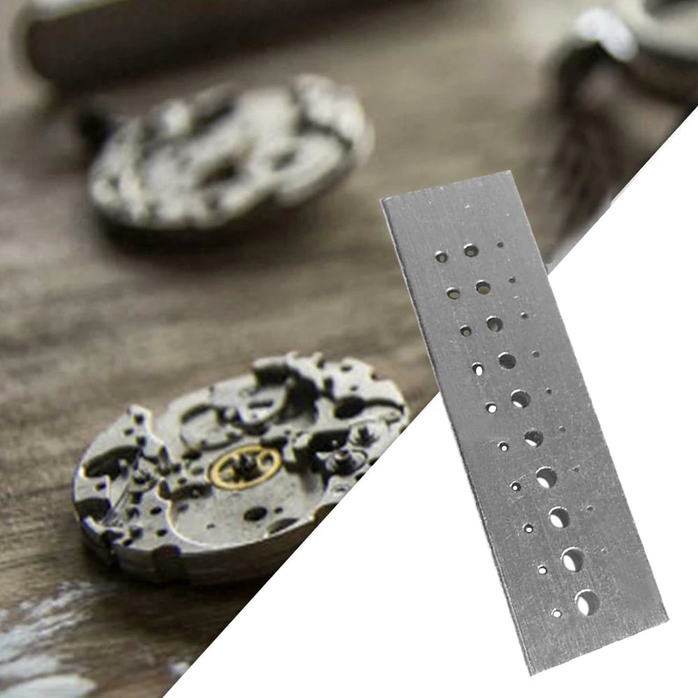 Watch Accessories Stainless Steel Riveting Stake Tool 30 Holes Punch