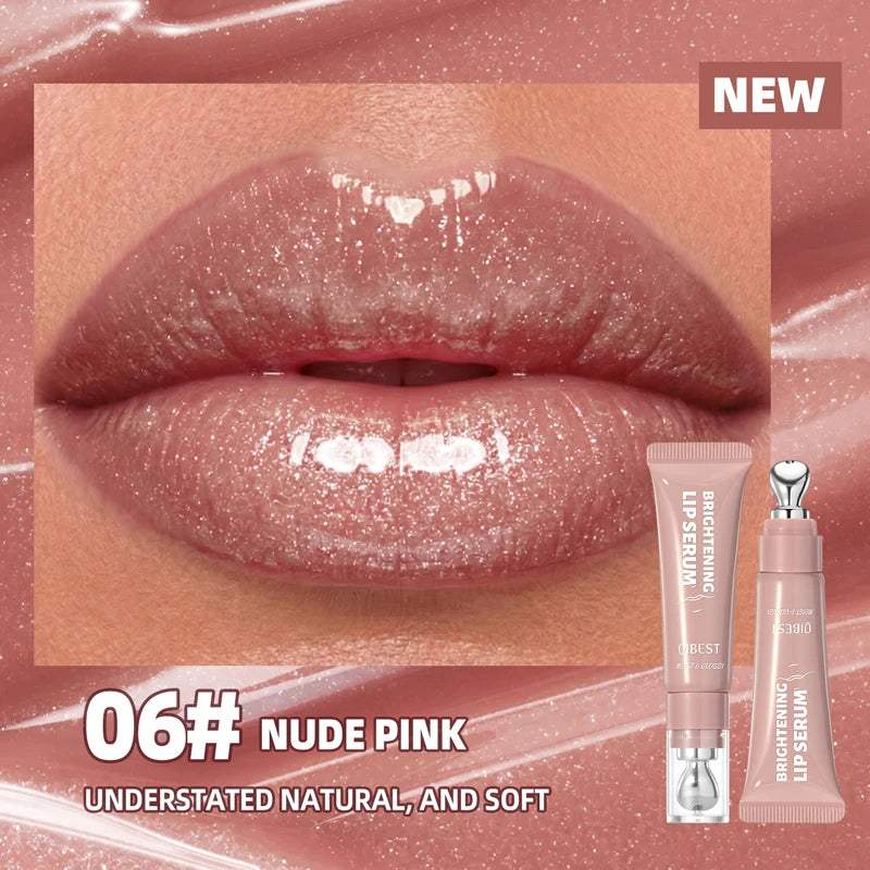 Water-shimmer Mirror Lip Gloss Long-lasting Easy Apply Moisturizing Zpaxo Q2583-06