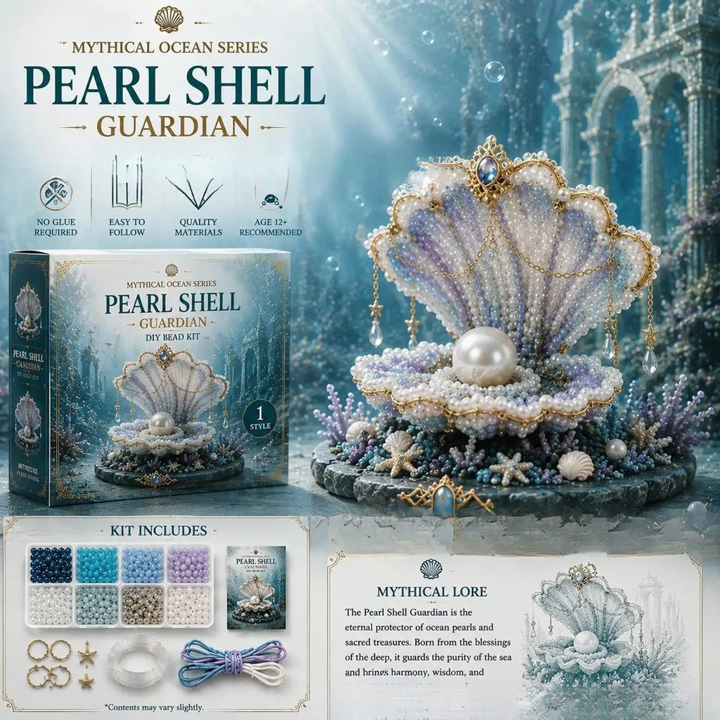 DIY Beaded Animal Kit Mythical 3D Sea Animal Creative Fun Beginners Beadwork Craft Kit for Kids Teens Adults Beginners Boys Zpaxo