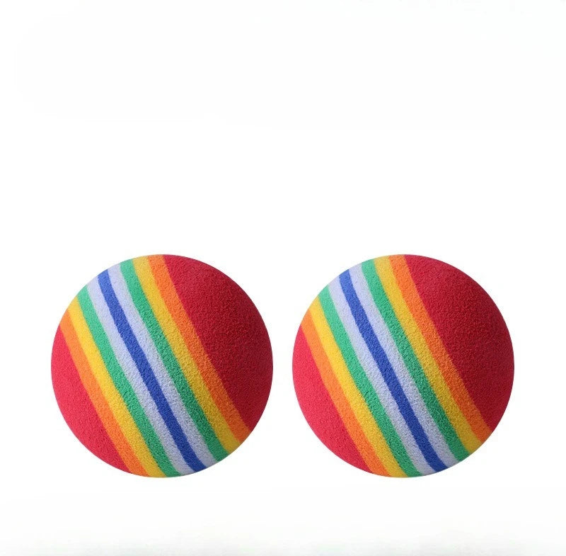 Childrens Golf Indoor EVA Practice Ball Beginners High Elasticity Play Resistant Indoor Practice Ball Foam Ball Golf Accessories Zpaxo