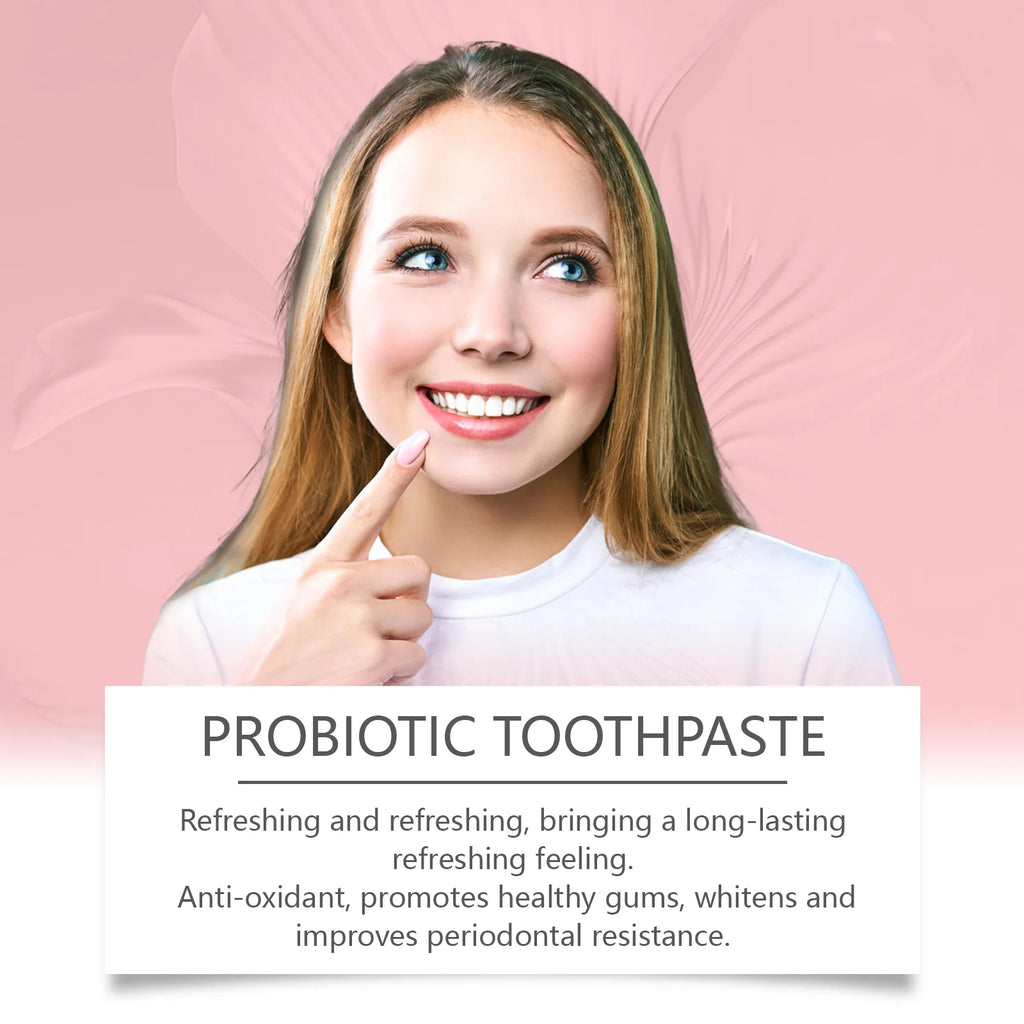 Probiotic Whitening Toothpaste – Fresh Breath & Gum Care 120g Whitening Toothpaste Zpaxo
