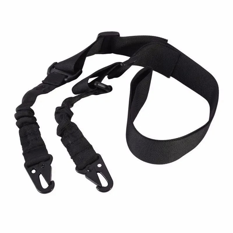 Tactical 2-Point Gun Sling Canvas Shoulder Strap – Rifle Belt