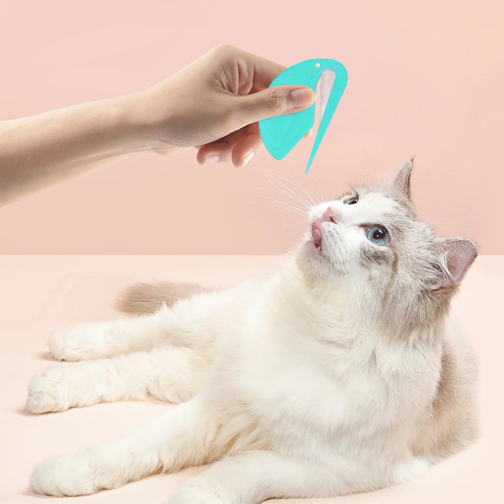 Cat Dog Comb Pet Open Knot Puppy Hair Fur Shedding Grooming Trimmer