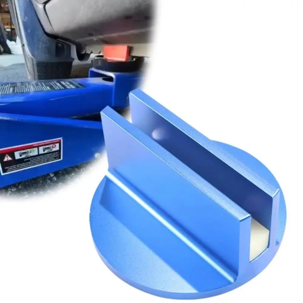 Aluminum Alloy Magnetic Car Jack Adapter Grooved Design Large Slotted Zpaxo