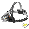 ESMARTER XHP50 LED Headlamp 2300LM Zoomable Waterproof