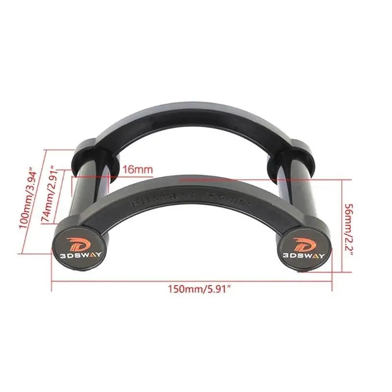 652F Consumables Rack Filament Holder PLA ABS Material Tray Non Adjustable Bracket Zpaxo