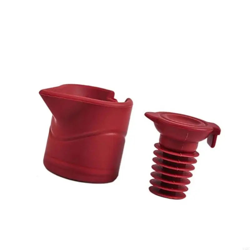 Tight Seal Wine Bottle Stopper Spill Prevention Design Silicone