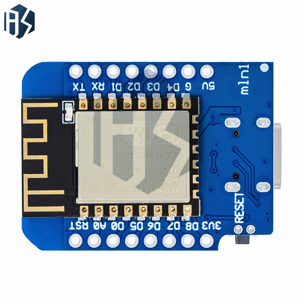 Wemos D1 Mini Wifi Board ESP8266 ESP-12F Module Type-c Micro USB Zpaxo