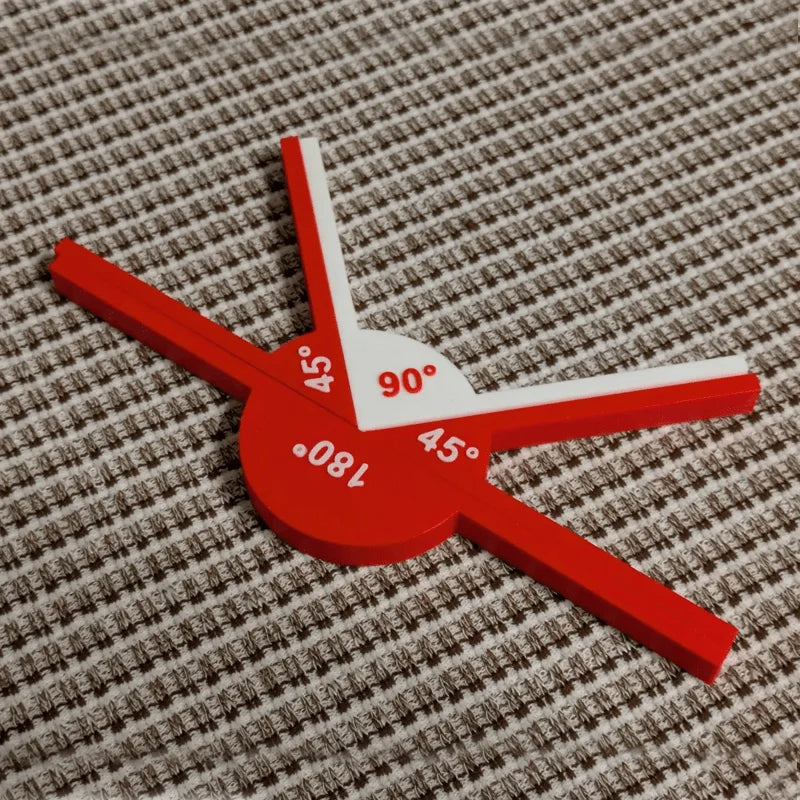 1 set teaching tools, math supplies, angle tools, geometric angle display tools, math teaching aids, learning tools Zpaxo