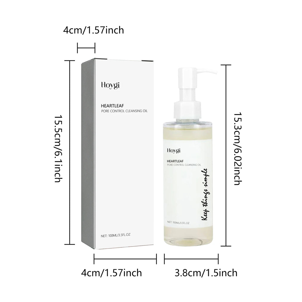 Hoygi Pore Control Cleansing Oil – Makeup Remover for All Skin Facial Cleansing Oil Zpaxo