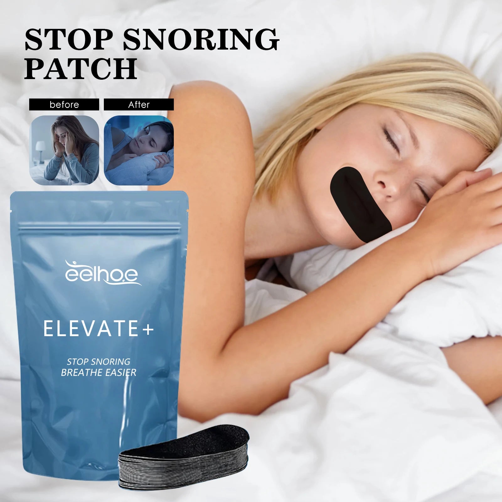 30/60/90/150Pcs Mouth Tape Sleep Strip Anti-Snoring Mouth Breathing Tape To Improve Sleep Mouth Stickers for Snoring Lip Patch Zpaxo 150pcs