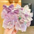 10-Pack Aesthetic Hair Scrunchies – Soft Elastic Hair Ties