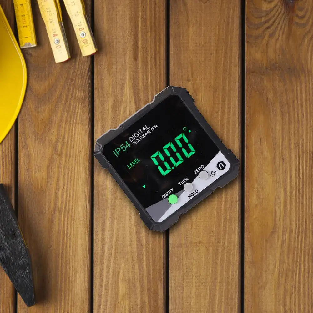 Digital Angle Finder IP54 Waterproof Gauge LCD Display Table Saw