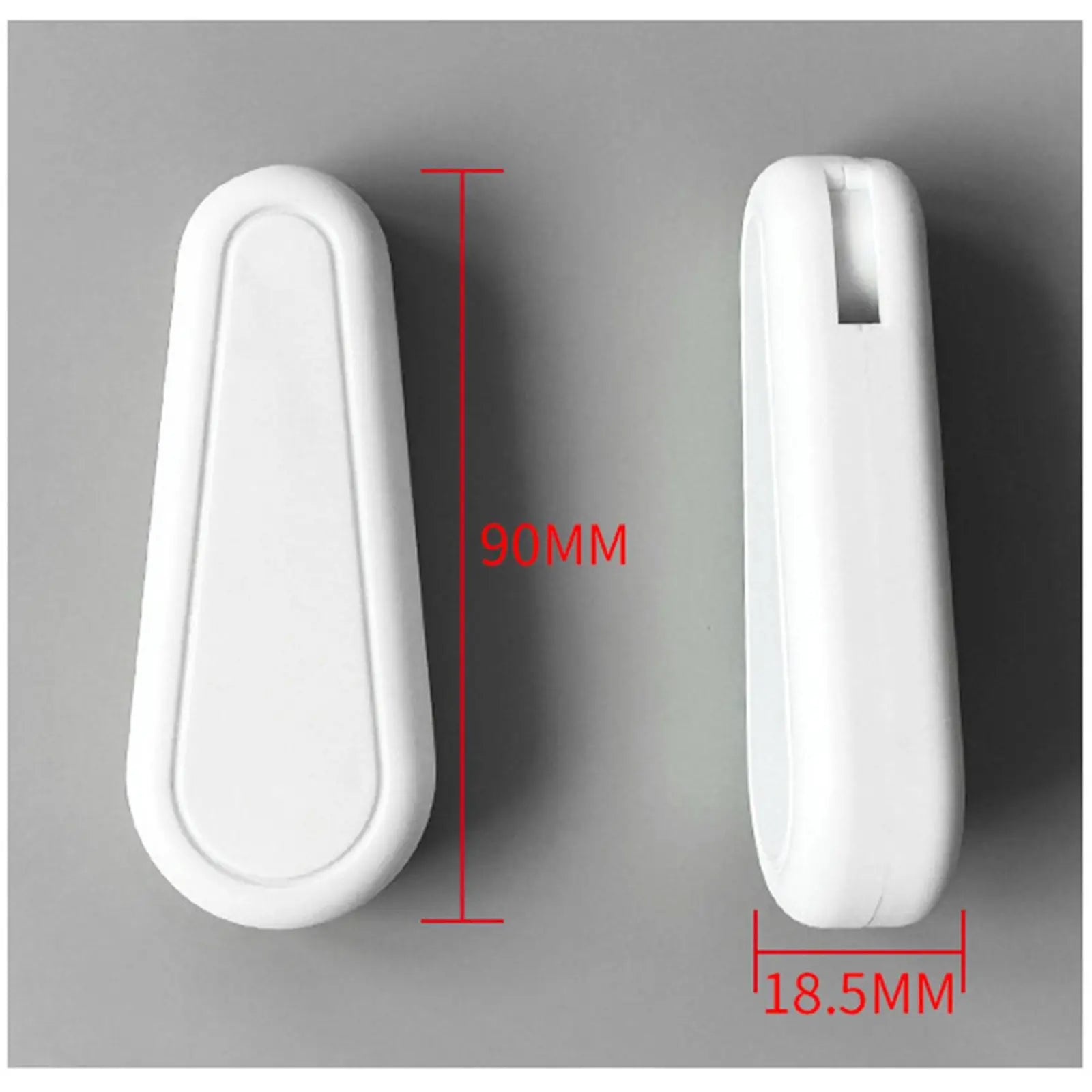 2x Curtain Bead Chain Counterweight Handle Length 9cm Repair Parts Rolling Rope Handle Smooth Surface White Simple Assembly Zpaxo