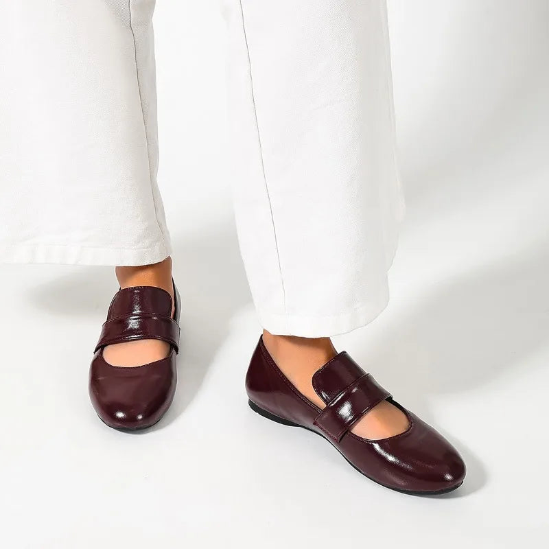 Spring Autumn Women's Solid Comfortable Single Shoes Women Round Toe Zpaxo