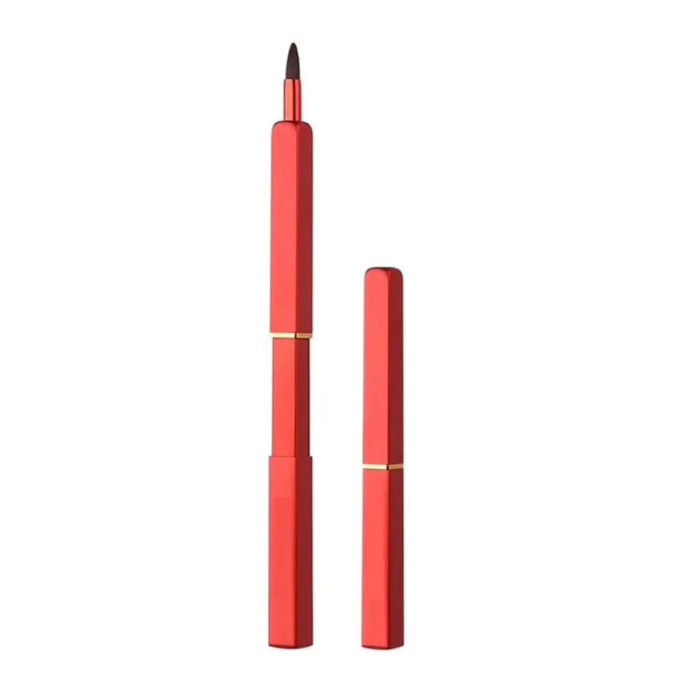 Portable Professional Lip Brush Retractable Durable Lipstick Makeup Zpaxo
