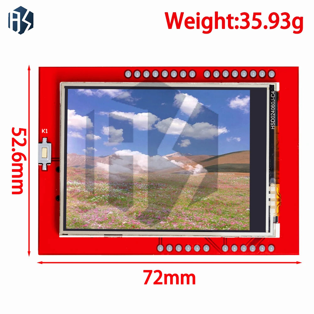 1PCS LCD module TFT for arduino touch screen 2.4 inch TFT LCD screen for UNOR3 Board and support mega 2560 with Touch pen diy Zpaxo