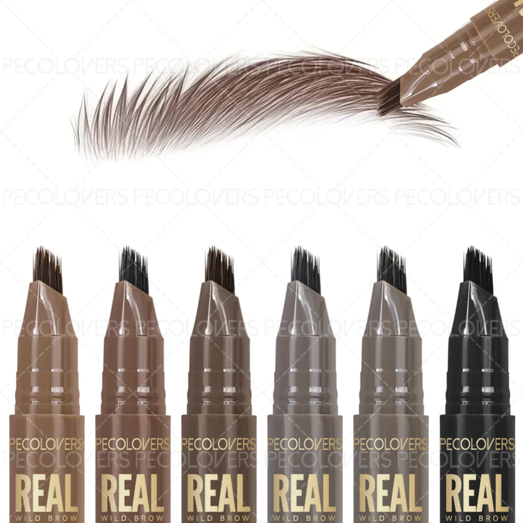 Liquid Eyebrow Pencil Multi-function Hairline Filling Ideal Holiday Zpaxo