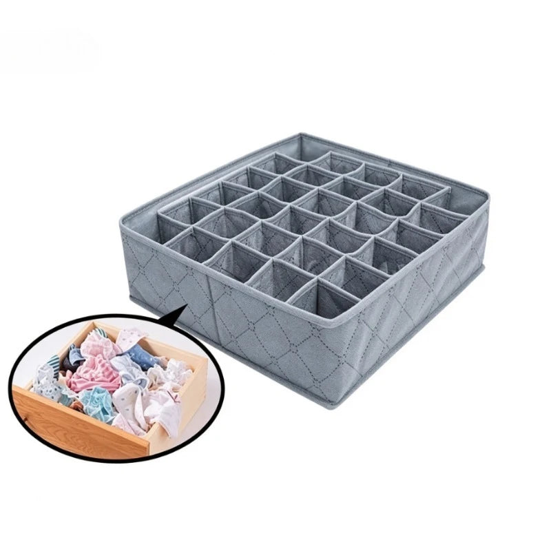 Underwear Organizer Box Socks Pants Bra Storage Wardrobe Drawers