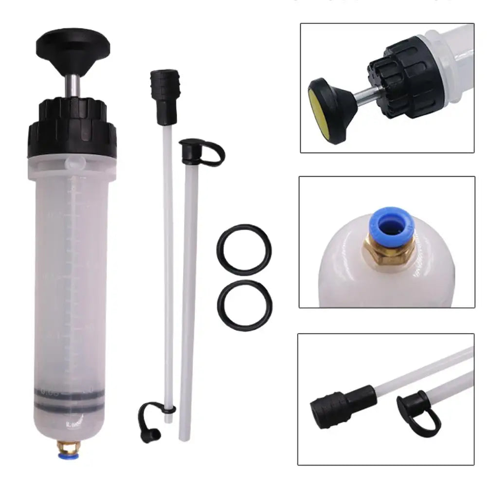 500cc Manual Car Oil Fluid Extractor Pump with Long Rubber Hose Oil Fluid Extractor Pump Zpaxo