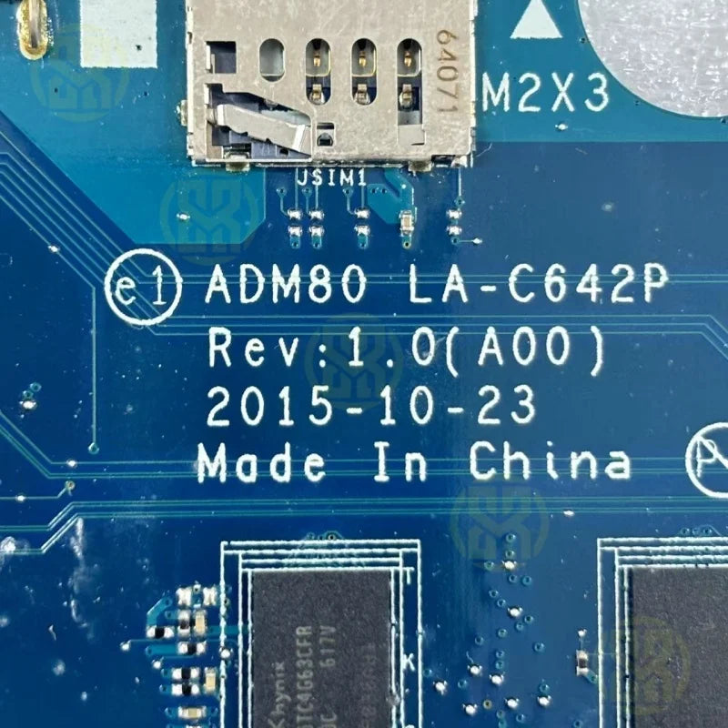 LA-C642P CN-0J1PDD 0J1PDD J1PDD DELL Latitude 15 5570 E5570 Laptop