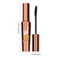 Hovering Snail Mascara, Dense Curl Long-lasting Setting Lengthened Thick Eyelashes Waterproof Zpaxo Black