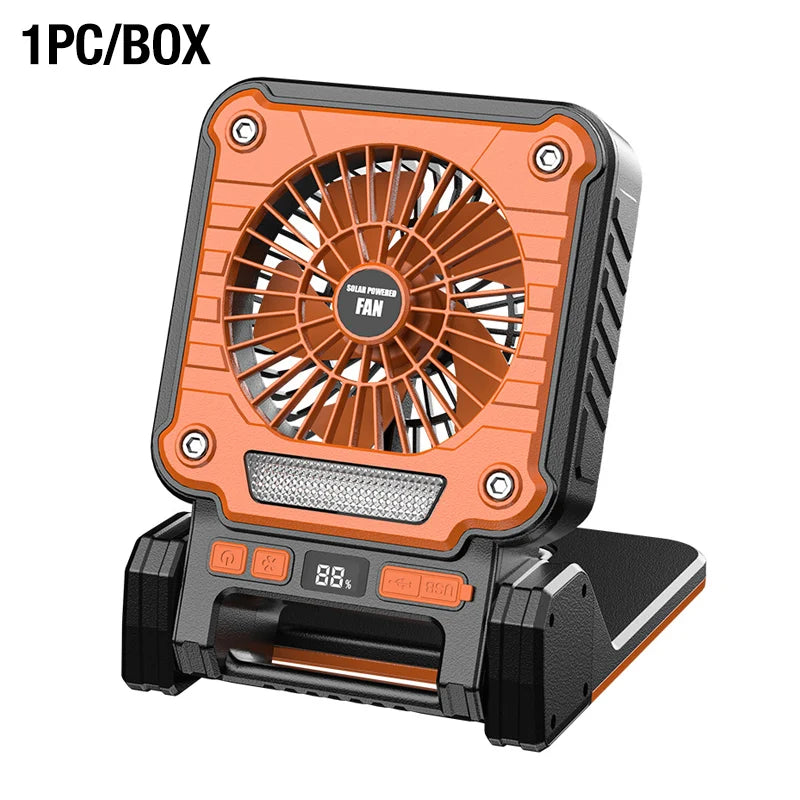 Outdoor Camping Fan Portable USB Tent Lighting LED Multifunctional