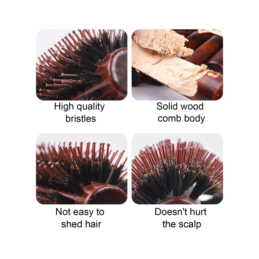 Round Brush Barrel Hair Professional Avoid Temperature Blow Drying Zpaxo