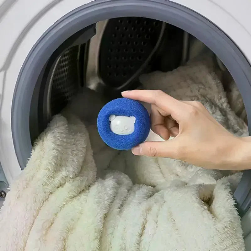 Laundry Balls Pet Hair Collector Washing Machine Reusable Lint Zpaxo