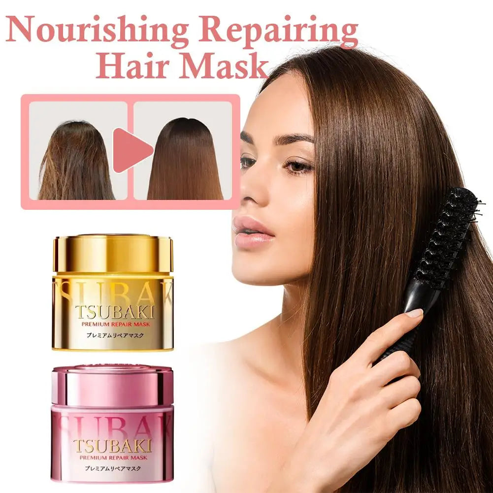 TSUBAKI 180g Salon Hair Mask – Repair, Anti-Frizz & Nourish Hair Repair Mask Zpaxo