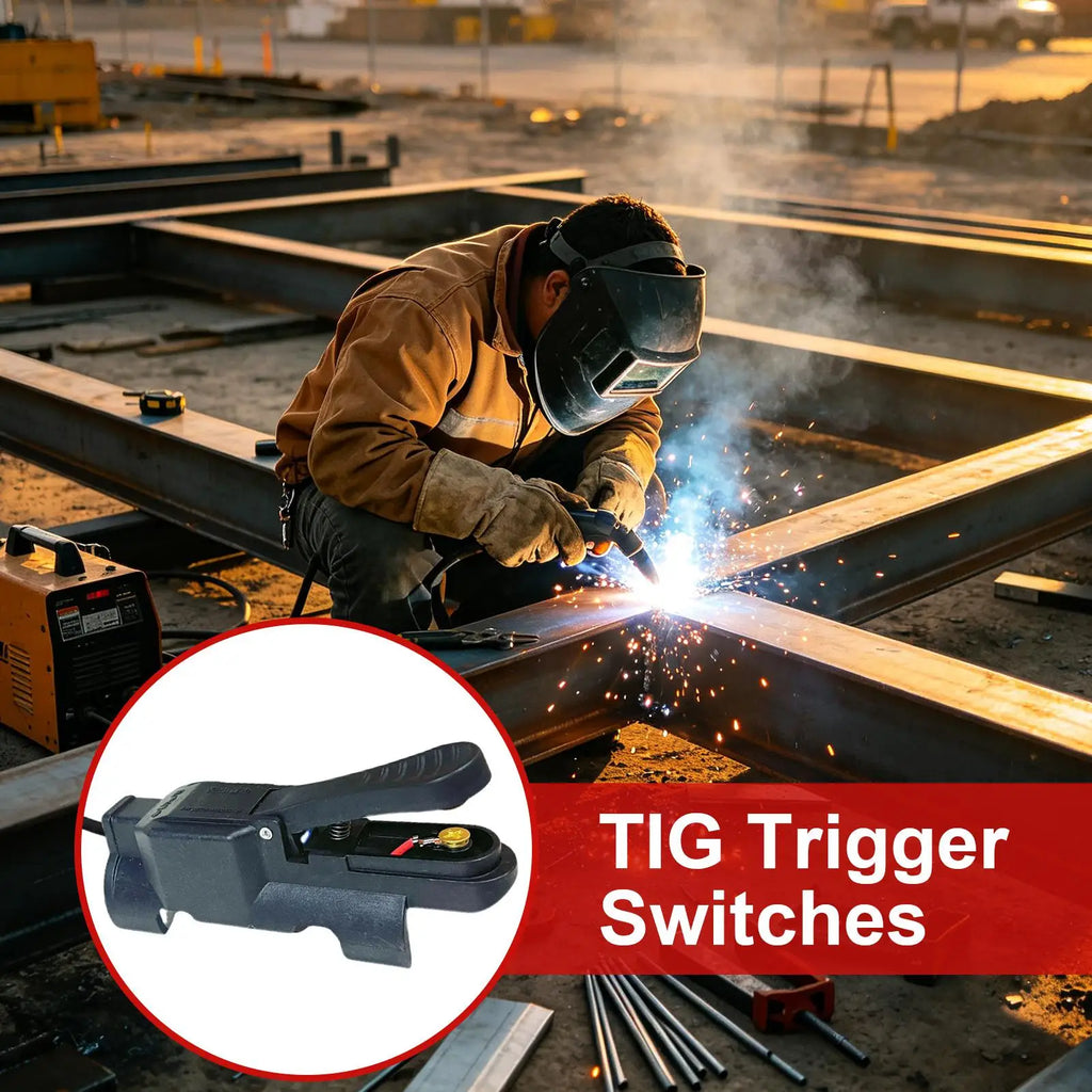 Welding Touch Button Ergonomic Anti-slip Precise Quick Release Off