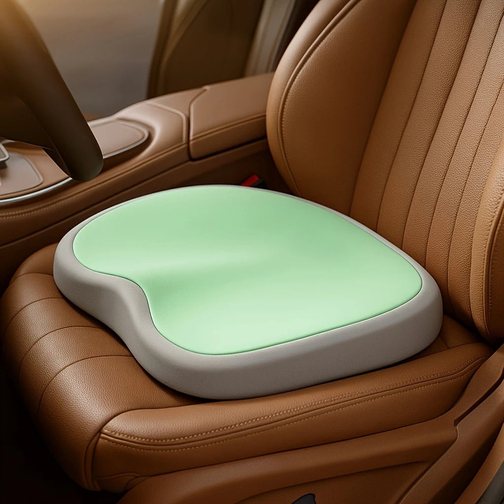 Ergonomic Memory Foam Seat Cushion Adjustable Hip Lumbar Support