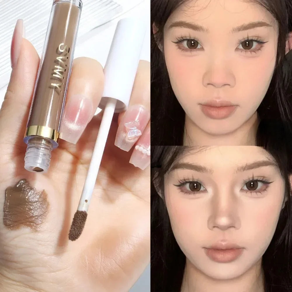 Liquid Foundation Cream Concealer Coverage Waterproof Moisturizing Zpaxo 04 Coffee