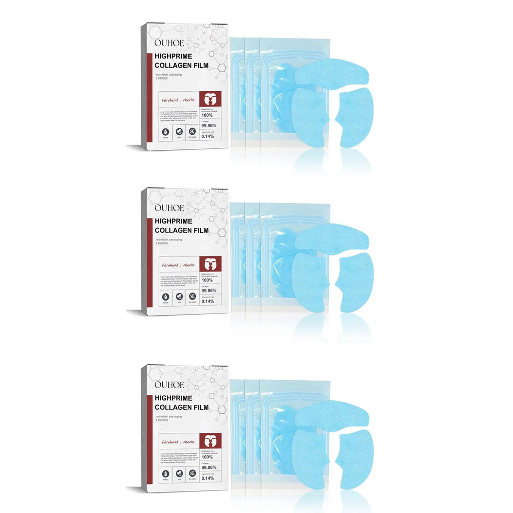Collagen Membrane Facial Mask – Anti-Aging Skin Tightening Set Collagen Face Mask Zpaxo 9Pcs