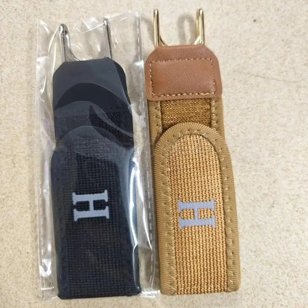 Adjustable No Buckle Stretch Belt Buckleless Hook Soft Edge Pad Elastic Invisible Buckless Belt for Jeans Pants Waist Belt Gift Zpaxo
