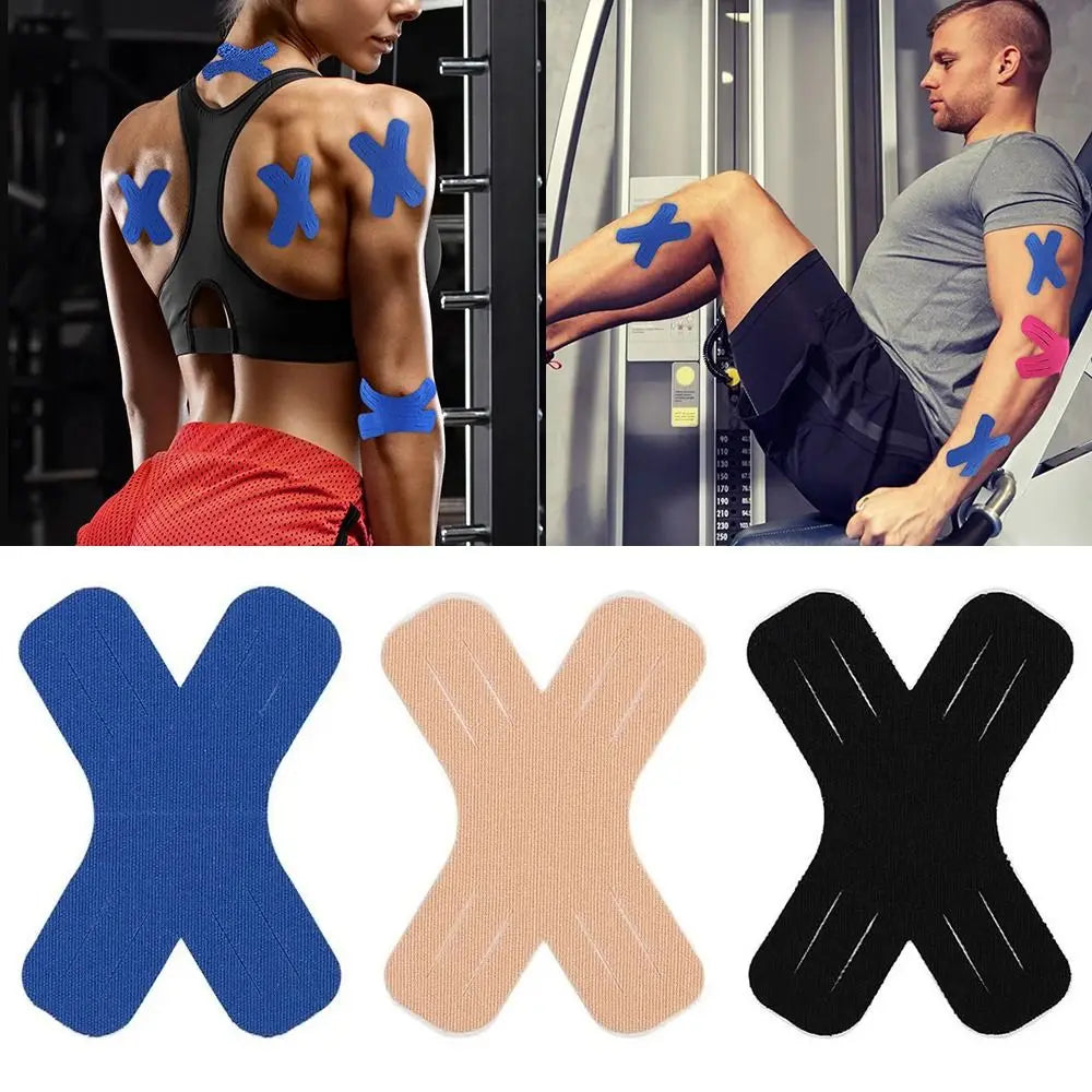Waterproof Gym Kinesiology Tape Precut Breathable Athletic Sports Zpaxo