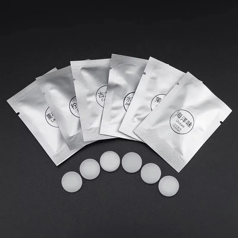 Car Air Vent Solid Perfume Refill Tablets – 7 Scents, 5–20 Pack