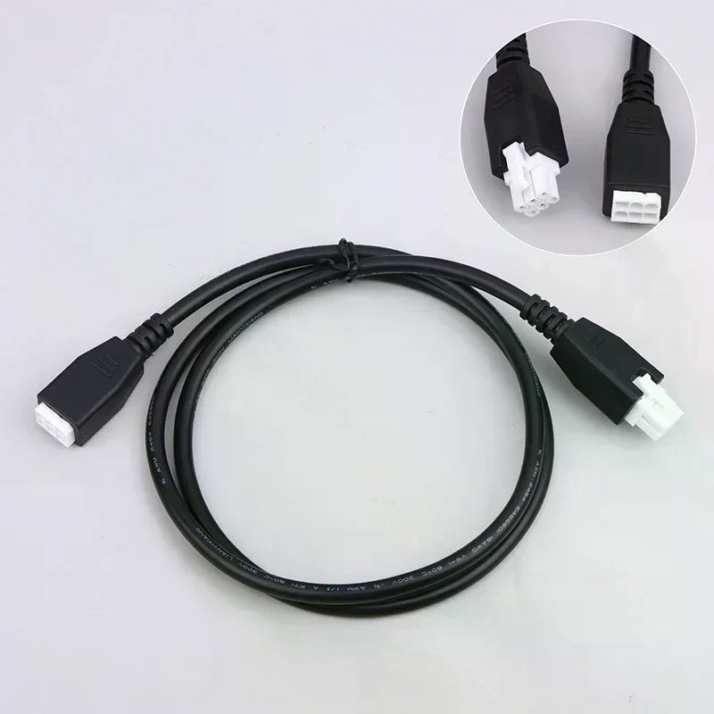 Electric Stand Up Sit Desk Extension Cable 0.5/1/2 Meters Motor Cable Multi-core Connecting Cable Power Cable Zpaxo