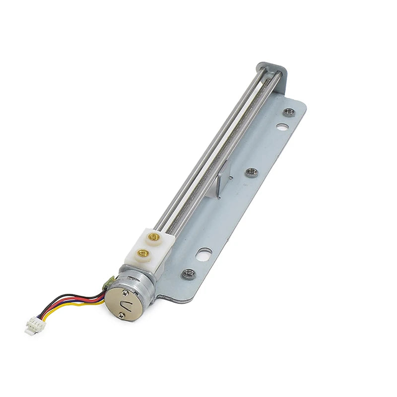 1Pcs 123mm Linear Actuator Micro 15mm Linear Stepping Motor With Nut Two-phase Four-wire Stepper Motor DIY 3D Printer Zpaxo