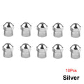 Tire Valve Stem Caps 10/50-Pack – Universal Dustproof Covers