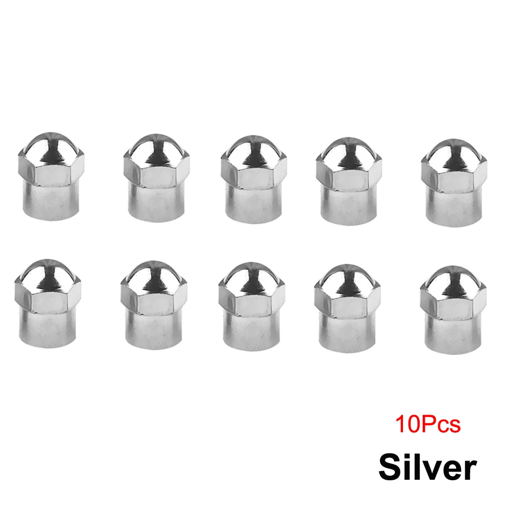 Tire Valve Stem Caps 10/50-Pack – Universal Dustproof Covers