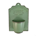 Elegant Basket Wall Hanging Planter Bucket Shelf Indoor Outdoor Plant
